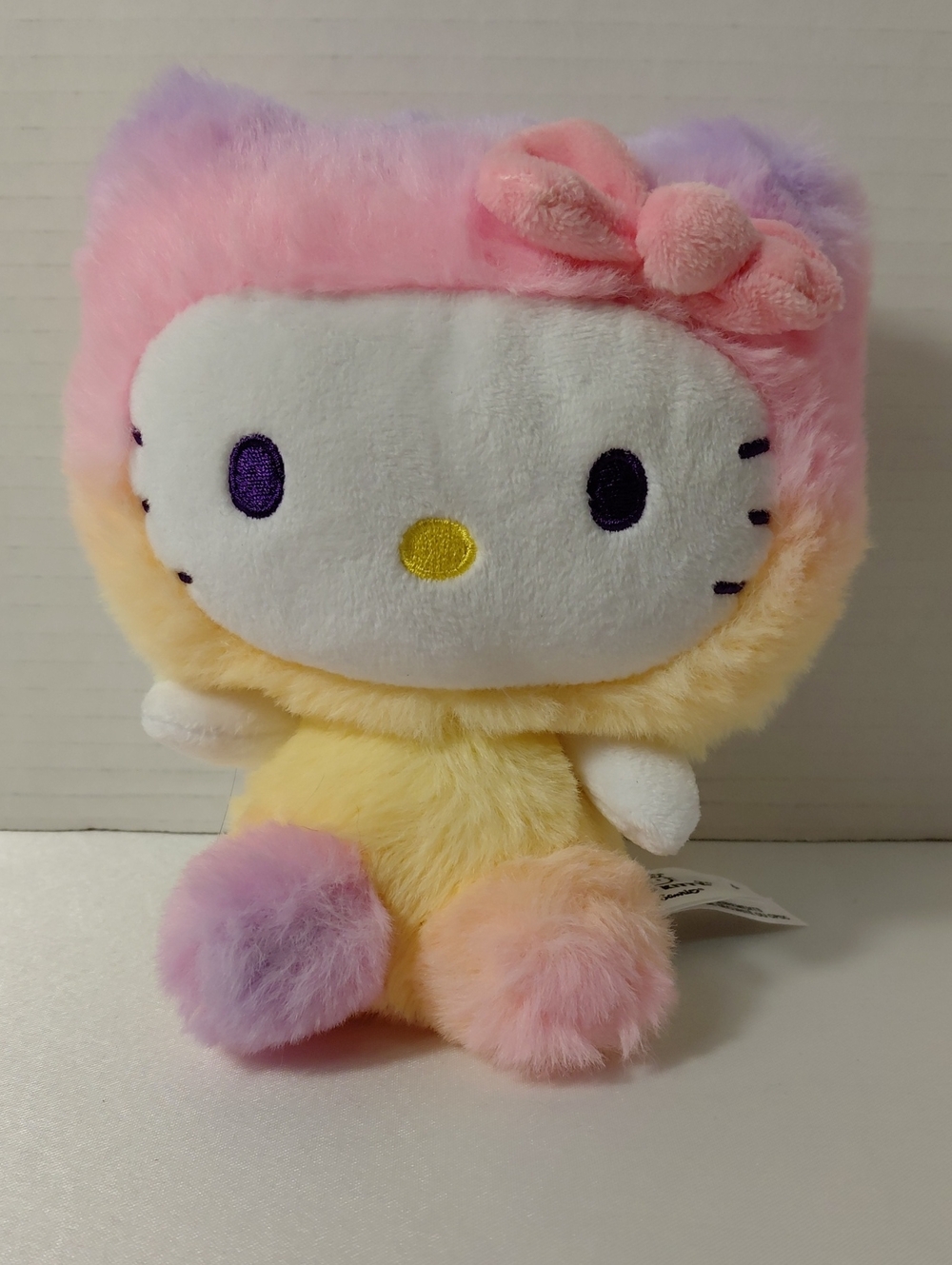Sanrio Hello Kitty Plush - Pink, Yellow & Purple